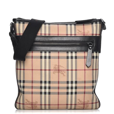 burberry haymarket check crossbody bag